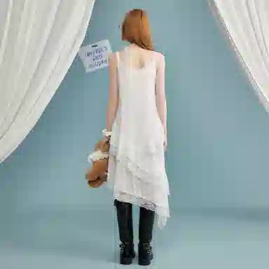 UNIFREE Dress White