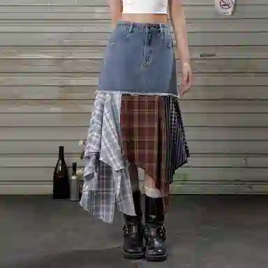 UNIFREE Denim Skirt