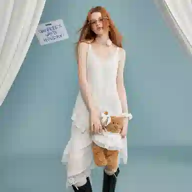 UNIFREE Dress White