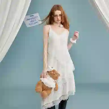 UNIFREE Dress White