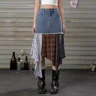 UNIFREE Denim Skirt