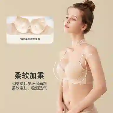 都市丽人 大胸显小聚拢防下垂文胸 女款