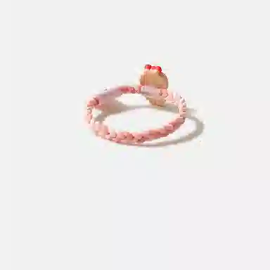 妖娆猫 卡通甜美可爱小猫咪编织两件套 发圈 女款