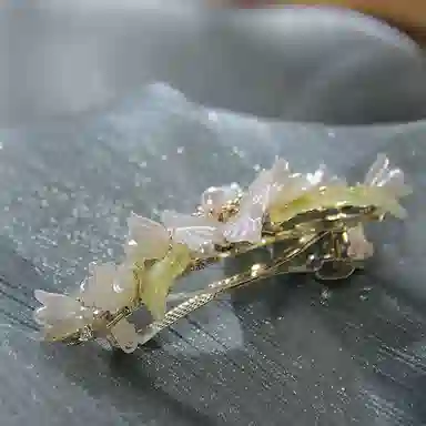 妖娆猫 铃兰花高级感气质 发夹 女款