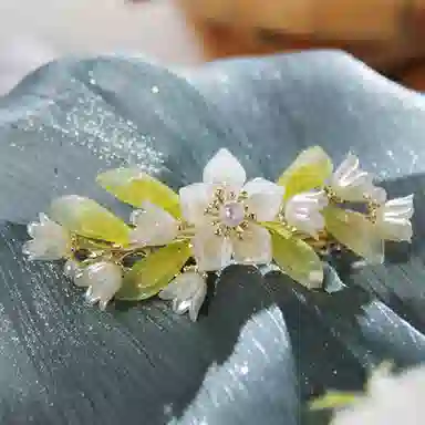 妖娆猫 铃兰花高级感气质 发夹 女款