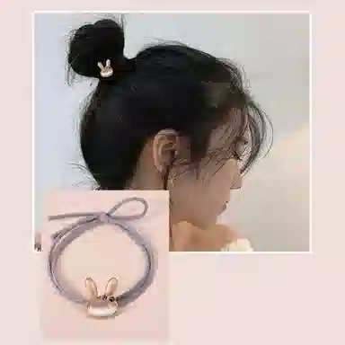 妖娆猫 一周发饰组合皮筋头绳发饰小众设计走心高级感时尚优雅气质七件套 发圈 女款