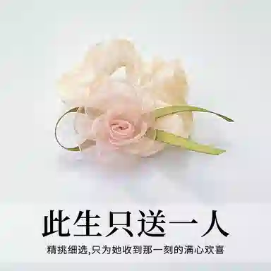 妖娆猫 大肠套装三件套花头饰皮筋扎头发 合金 发圈 女款