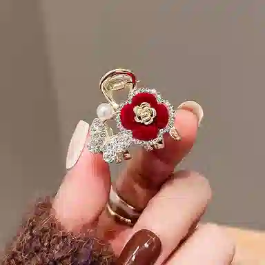 妖娆猫 一贝子 头饰女高端发卡 秋冬款时尚套装 创意实用走心一周星期发饰套装礼盒高级感鲨鱼夹 发夹 女款