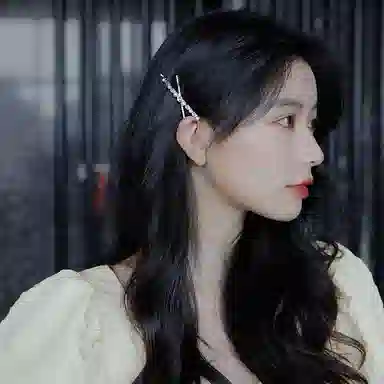 妖娆猫 高端网红刘海一字高级感套装礼盒实用 合金 发夹 女款