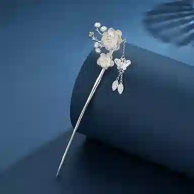 妖娆猫 古风 高级感 复古 梅花 流苏步摇 中国风 新中式 高端 发簪 女款