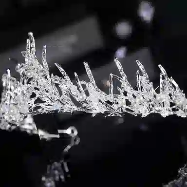 妖娆猫 欧美火焰树枝型新娘皇冠十八岁成人公主演出女神头冠婚纱礼服摄影女孩闺蜜老婆浪漫惊喜生日送礼品 发箍 女款