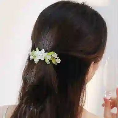 妖娆猫 小清新法式发夹女后脑勺发饰套装礼盒高级感头饰一字夹子发卡 弹簧夹 女款