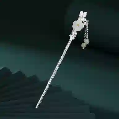 妖娆猫 古风新中式蝶恋花高级感流苏 发簪 女款