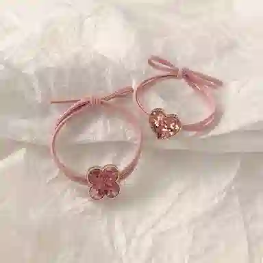 妖娆猫 一周星期套装气质卡通高级感扎头发 发圈 女款