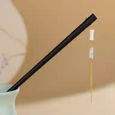 妖娆猫 新中式古风流苏步摇高级小众国风盘发发钗簪子 发簪 女款