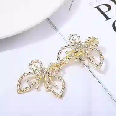 妖娆猫 一周星期郁金香 头饰 后脑勺高端发卡 刘海夹子创意 发夹 女款