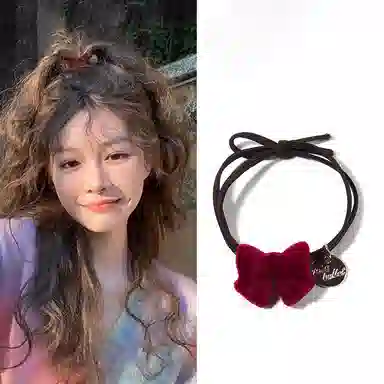 妖娆猫 一周星期头绳发饰套装礼盒小清新甜美发绳头饰皮筋女高级感情侣款创意实用儿童礼品女生实用走心 发圈 女款