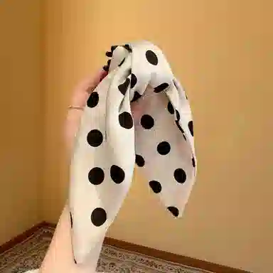 妖娆猫 波点舒适气质高级感复古蝴蝶结 发夹 女款