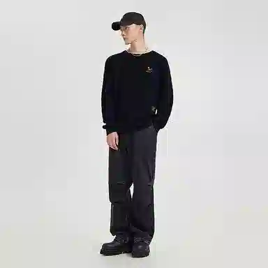 Cabbeen Embroidered Pullover Sweater