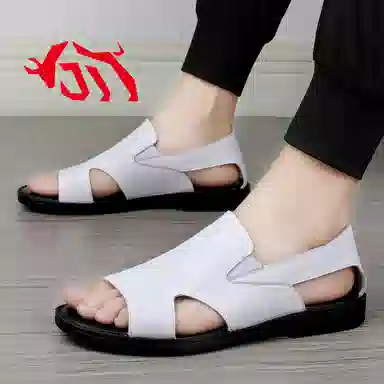 公牛雷霆 舒适时尚 百搭 沙滩凉鞋 男款