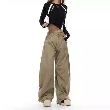 NEVER RULE vintagecleanfitbaggy