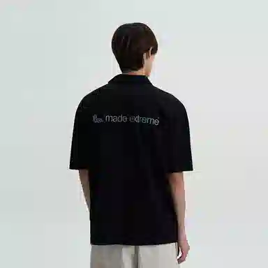 NEVER RULE vintagecleanfitPolo