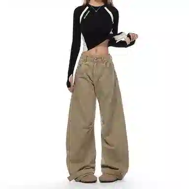 NEVER RULE vintagecleanfitbaggy