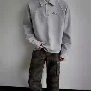 WHELVE boxycleanfitPoloT