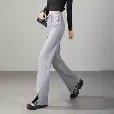 娅丽达 窄版阔腿开叉休闲裤 女款