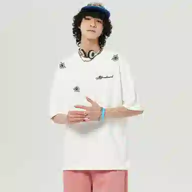 K411 Vintage Rose Logo T-Shirt