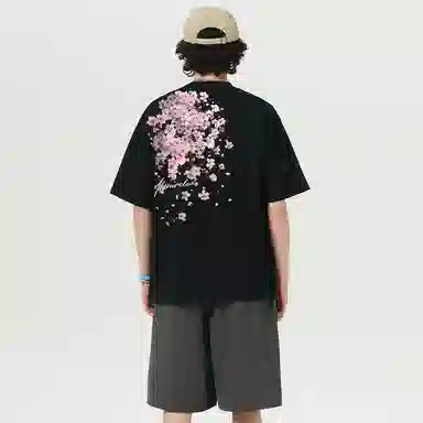 K411 Vintage Floral Logo Tee
