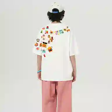 K411 Retro Cartoon Logo T-Shirt