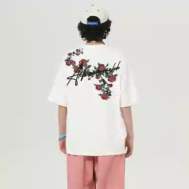 K411 Floral Logo T-Shirt