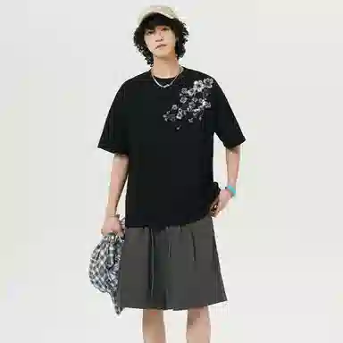 K411 Vintage Streetwear Logo Tee