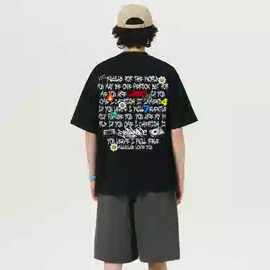 K411 Logo Print T-Shirt