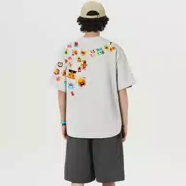 K411 Retro Cartoon Logo T-Shirt