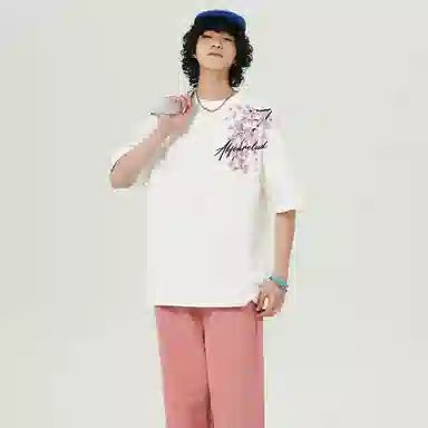 K411 Vintage Floral Logo Tee