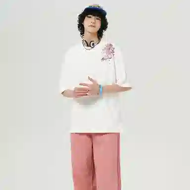 K411 Vintage Floral Logo Tee