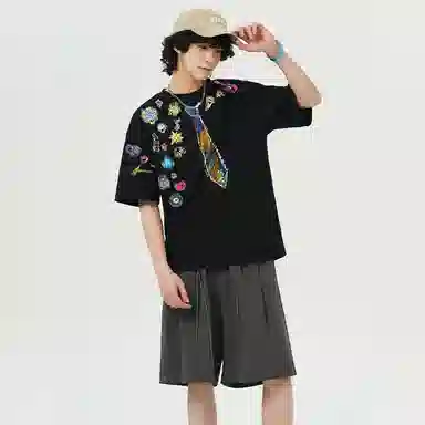 K411 Vintage Cartoon Logo T-Shirt