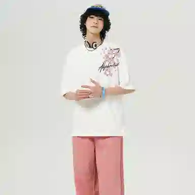 K411 Vintage Floral Logo Tee