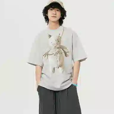 K411 Vintage Creative Printed T-Shirt