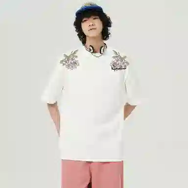 K411 Vintage Floral Logo T-Shirt