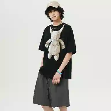 K411 Vintage Creative Printed T-Shirt