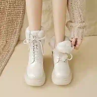 苏颜娇 牛皮 时尚潮流 通勤经典 短靴 女款