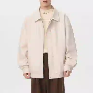 多元风格复古百搭休闲皮衣 男女同款