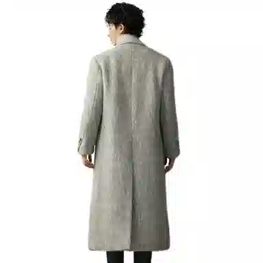w2x Thick Warm Long Coat Men