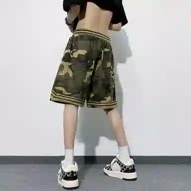 SUNSETMONENT Vintage Camo Logo Sweatpants