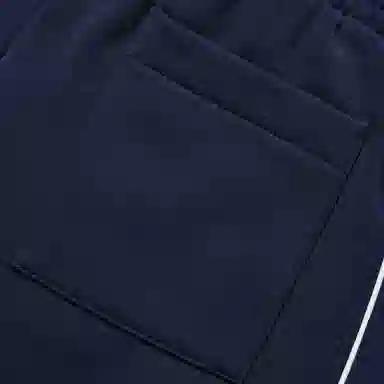 Le Coq Sportif Navy Fleece Joggers