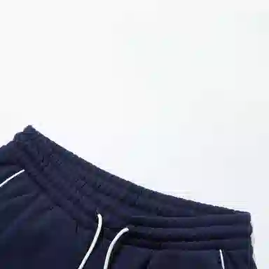 Le Coq Sportif Navy Fleece Joggers