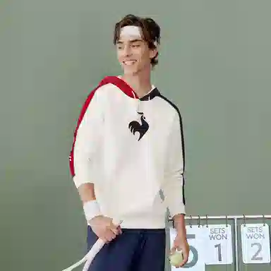 Le Coq Sportif Tricolor Hoodie